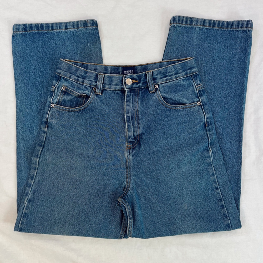 Vintage‎ High Rise Straight Jeans
